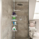 Organizador Esquinero Telescópico para Baño