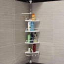 Organizador Esquinero Telescópico para Baño