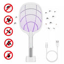 RAQUETA MOSQUITERA ANTIMOSQUITOS-