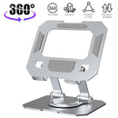 Soporte de laptop y tablet de Aluminio Giratorio 360°