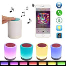 Lámpara LED Táctil - Parlante Bluetooth - magic color