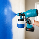PISTOLA DE PINTAR INALÁMBRICA 48V – PULVERIZADOR DE PINTURA 1000 ML