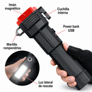 MARTILLO SAFE AUTO – HERRAMIENTA DE EMERGENCIA CON LINTERNA