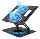 Soporte de laptop y tablet de Aluminio Giratorio 360°