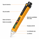DETECTOR DE VOLTAJE VC1010 – LÁPIZ SENSOR ELÉCTRICO SIN CONTACTO