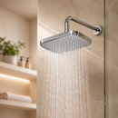 DUCHA TIPO LLUVIA SPA CUADRADA CROMADA
