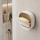 PACK 3 SOAPGUARD PRO – JABONERAS DE PARED CON TAPA Y DRENAJE