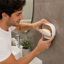 PACK 3 SOAPGUARD PRO – JABONERAS DE PARED CON TAPA Y DRENAJE