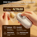 Mini Sellador de Bolsas Portátil