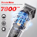 AFEITADORA DIGITAL RECARGABLE PROFESIONAL + ACCESORIOS