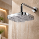 DUCHA TIPO LLUVIA SPA CUADRADA CROMADA