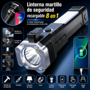 MARTILLO SAFE AUTO – HERRAMIENTA DE EMERGENCIA CON LINTERNA