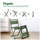 SILLA RELAX 2 EN 1 PLEGABLE PARA PLAYA Y CAMPING