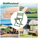 SILLA RELAX 2 EN 1 PLEGABLE PARA PLAYA Y CAMPING