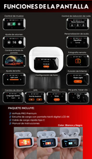 Auriculares A9 Pro SmartTouch ANC