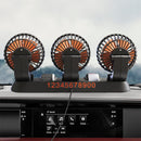 Ventilador Triple 360° para Auto- Total Breeze