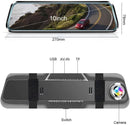 🚗 DriveVision Pro – Retrovisor Inteligente 12” con Cámara Dual