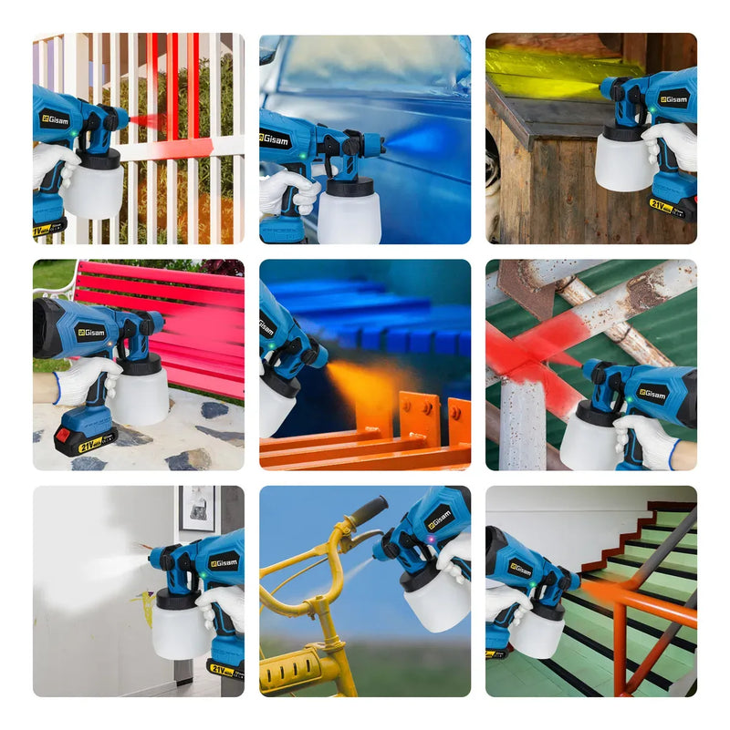 Pulverizador de Pintura Inalambrico – SprayMaster