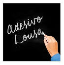 Pizarra Adhesiva - black color