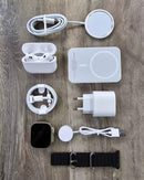 Combo Audífonos + Smartwatch + Cargador Magnético - X8 Pro