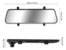 🚗 DriveVision Pro – Retrovisor Inteligente 12” con Cámara Dual