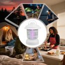 🦟 MosquiFree Pro – Lámpara Antimosquitos 2 en 1 Recargable⚡