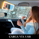 GlowDrive Mirror – Espejo LED Recargable para Auto