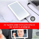 GlowDrive Mirror – Espejo LED Recargable para Auto