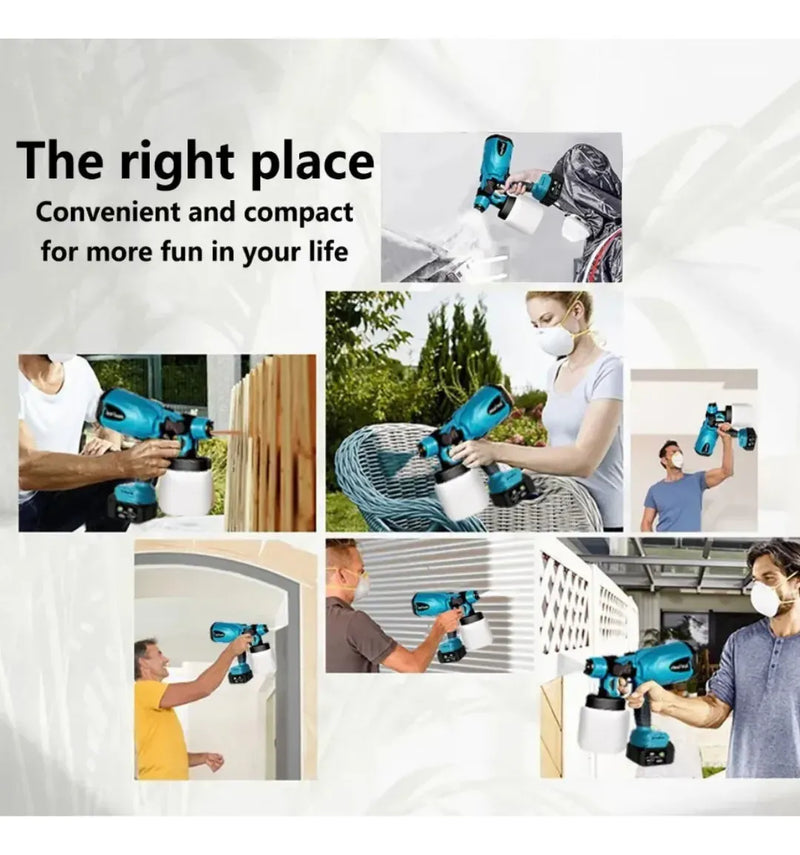 Pulverizador de Pintura Inalambrico – SprayMaster