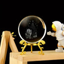 ESFERA DE CRISTAL LED 3D NAVIDAD - PREMIUN