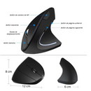 ✨Mouse Vertical D5 Recargable💻