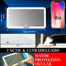 GlowDrive Mirror – Espejo LED Recargable para Auto