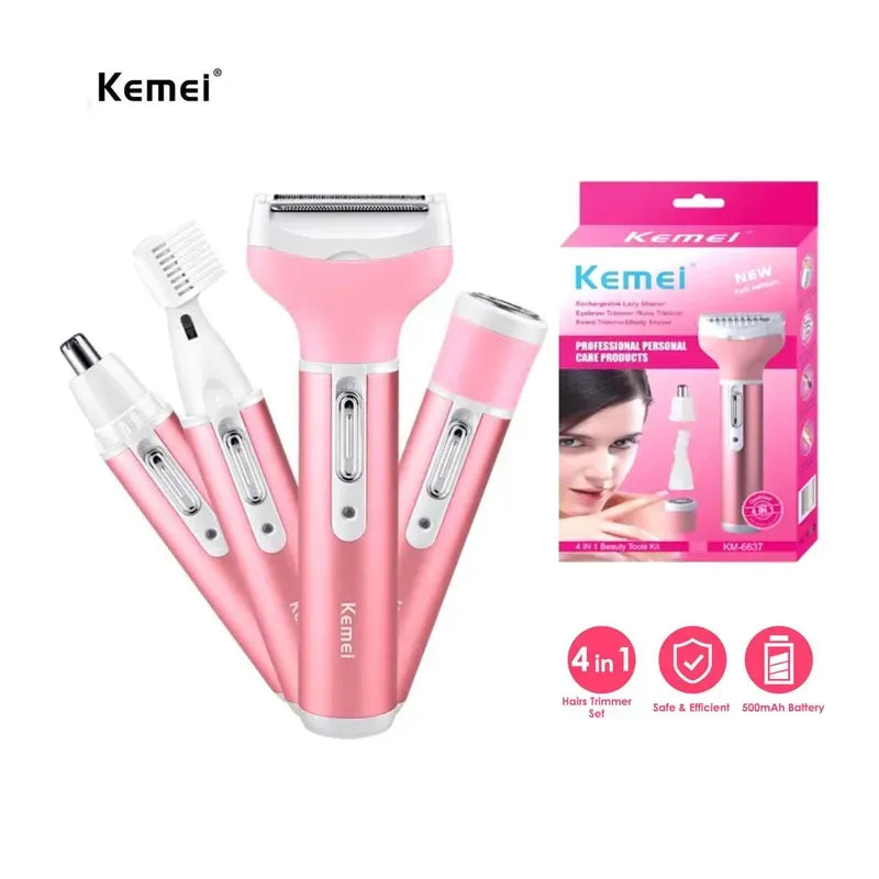 Afeitadora Corporal para Mujer 4 en 1  –  BeautyShave