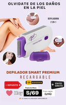 Depilador Corporal Eléctrico para Piel Suave y Sin Dolor - Smart