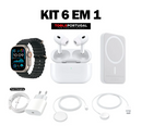 Combo Audífonos + Smartwatch + Cargador Magnético - X8 Pro