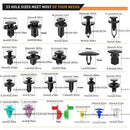 Kit de Clips y Remaches Automotrices 680-AutoFix Pro