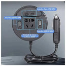⚡️PowerGo 150 – Inversor de Corriente 12V/24V a 220V con USB ⚡️