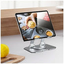 Soporte de laptop y tablet de Aluminio Giratorio 360°