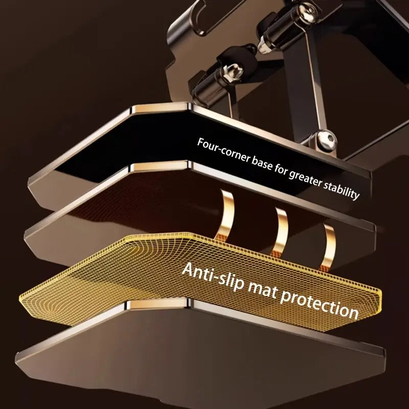 Soporte de laptop y tablet de Aluminio Giratorio 360°
