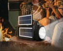 Linterna Radio Parlante Bluetooth Con panel solar 4 en 1