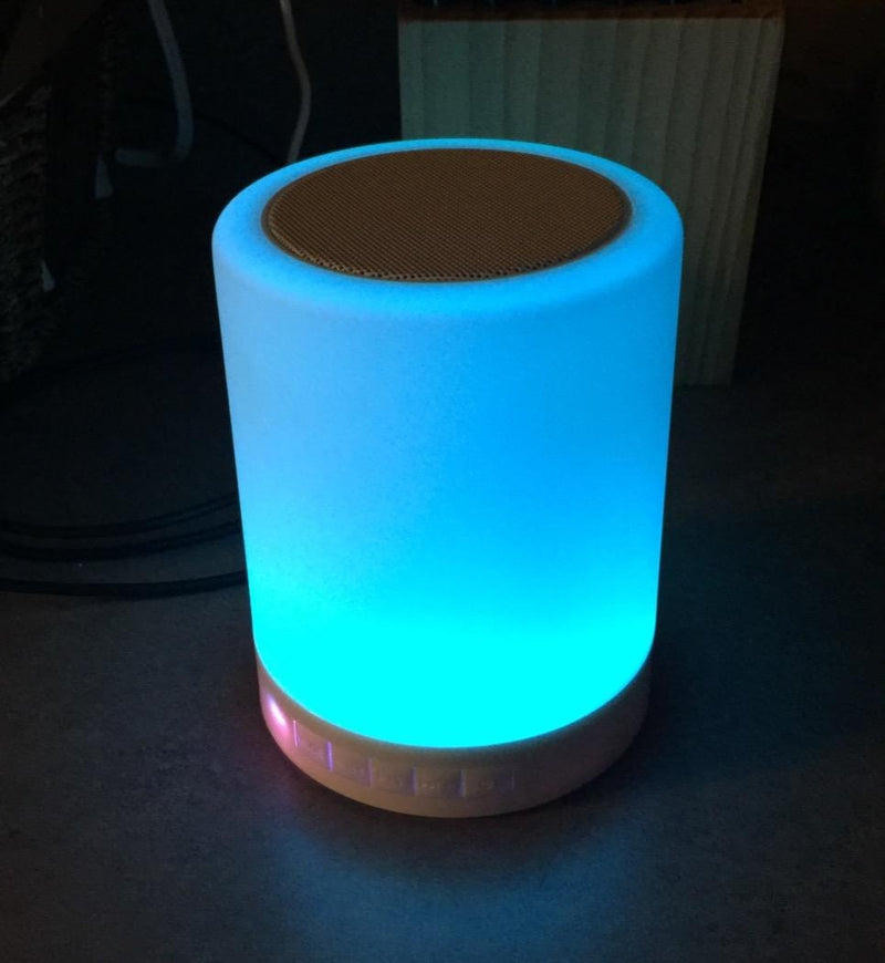 Lámpara LED Táctil - Parlante Bluetooth - magic color