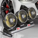 Ventilador Triple 360° para Auto- Total Breeze