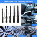 Kit de Limpieza Automotriz de 26 Piezas  -  DrillClean Pro