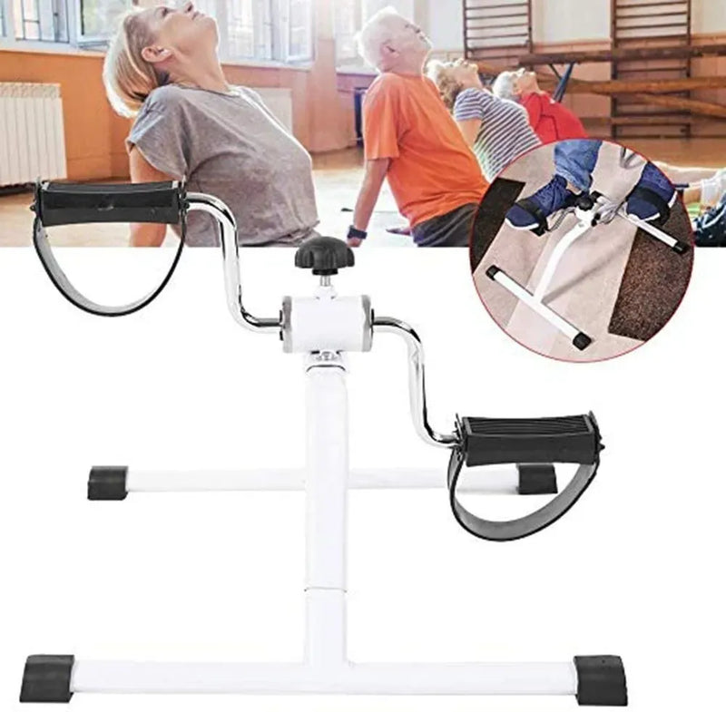 Mini Bicicleta Ejercitador Pedalera Terapia Brazos Y Piernas