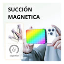 ✨ GlowMag Selfie RGB – Luz LED Magnética Recargable ✨
