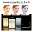 ✨ GlowMag Selfie RGB – Luz LED Magnética Recargable ✨