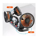 Ventilador Triple 360° para Auto- Total Breeze