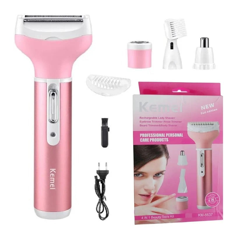 Afeitadora Corporal para Mujer 4 en 1  –  BeautyShave