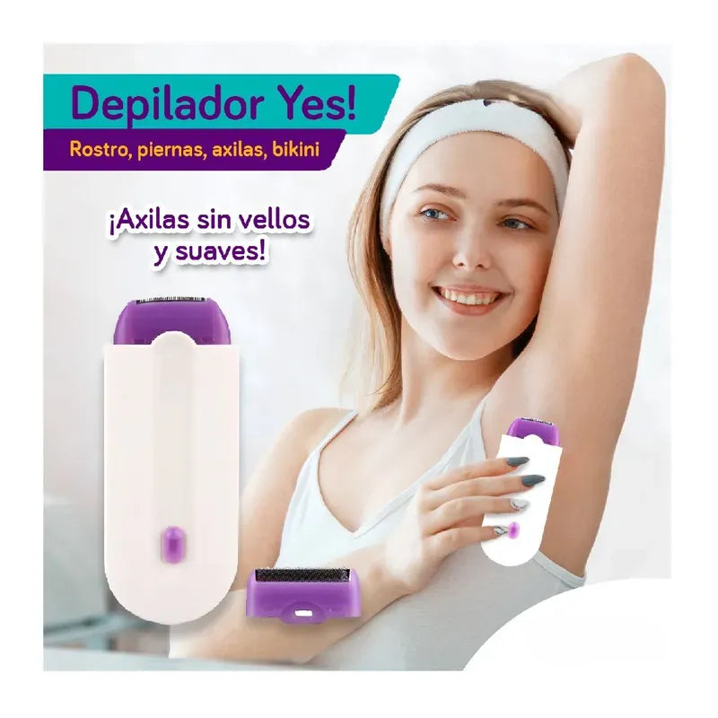 Depilador Corporal Eléctrico para Piel Suave y Sin Dolor - Smart