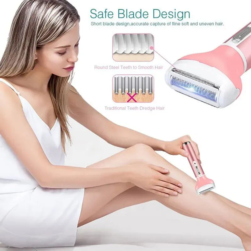 Afeitadora Corporal para Mujer 4 en 1  –  BeautyShave